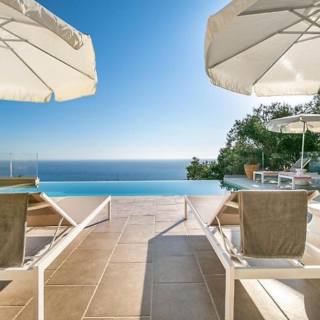 Ocean View Luxury Villa Ethra Kontogialos Bagian luar foto