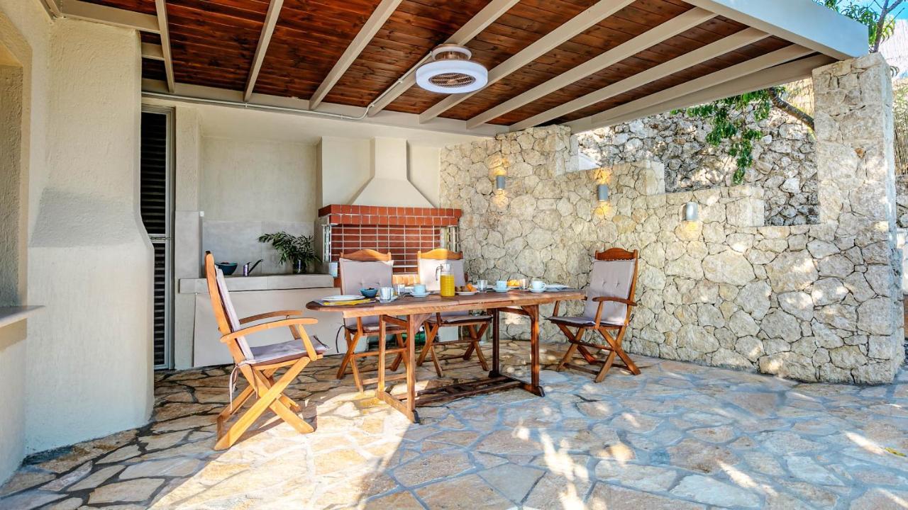 Ocean View Luxury Villa Ethra Kontogialos Bagian luar foto